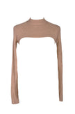 FOREVER 21 Women Crop Tops Regular fit in Brown - S