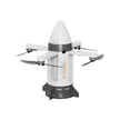 Mini Remote Control Drone Rocket Toy with LED Lights, Foldable RC Aircraft