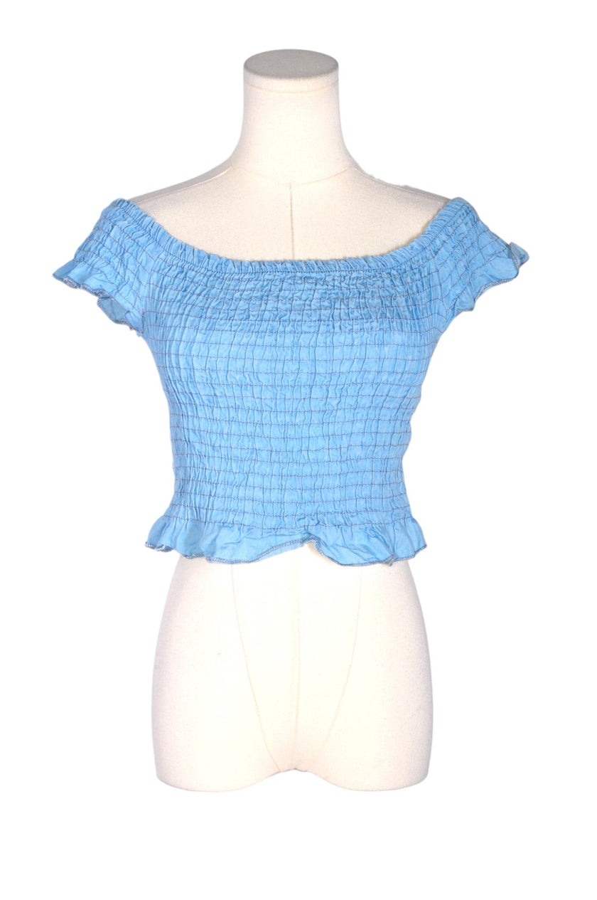 UNBRANDED Women Blouses Regular fit in Blue - S