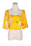 H&M Women Blouses Regular fit in Yellow - M