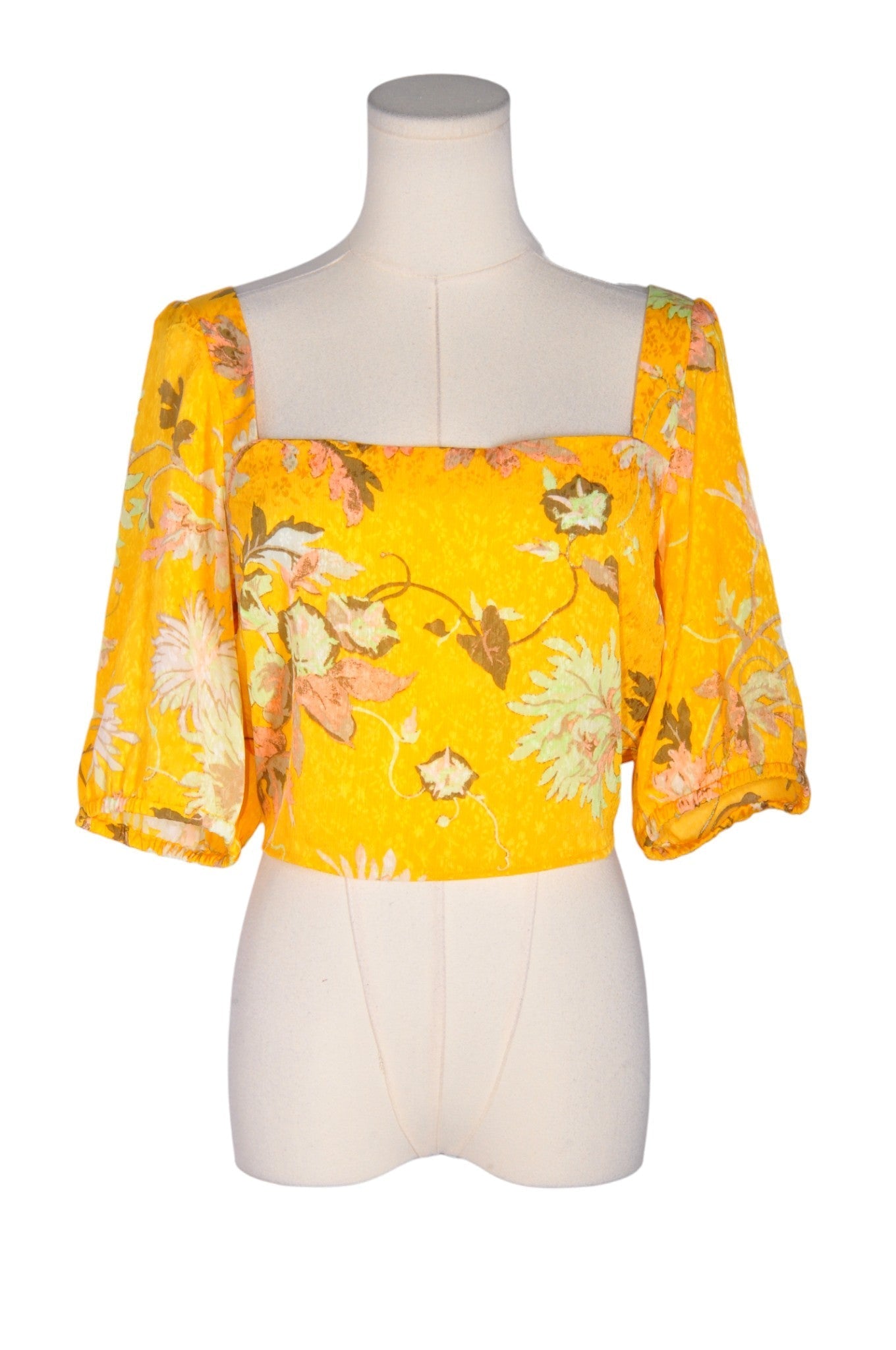 H&M Women Blouses Regular fit in Yellow - M