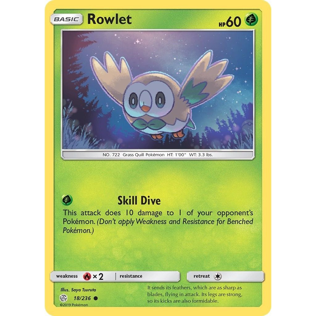 Rowlet (18/236) (SM12)