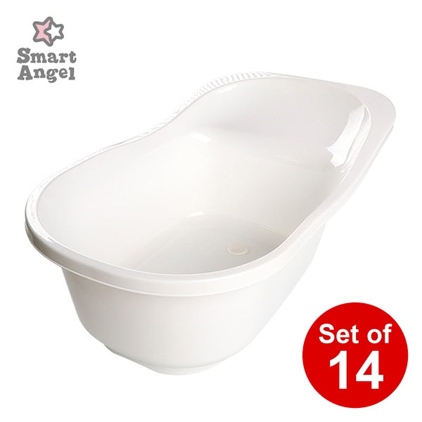 [ ケース販売 ]  SmartAngel  赤ちゃんの沐浴用シンク型ベビーバス（新生児用）×14個入 [西松屋]【日本出荷】
