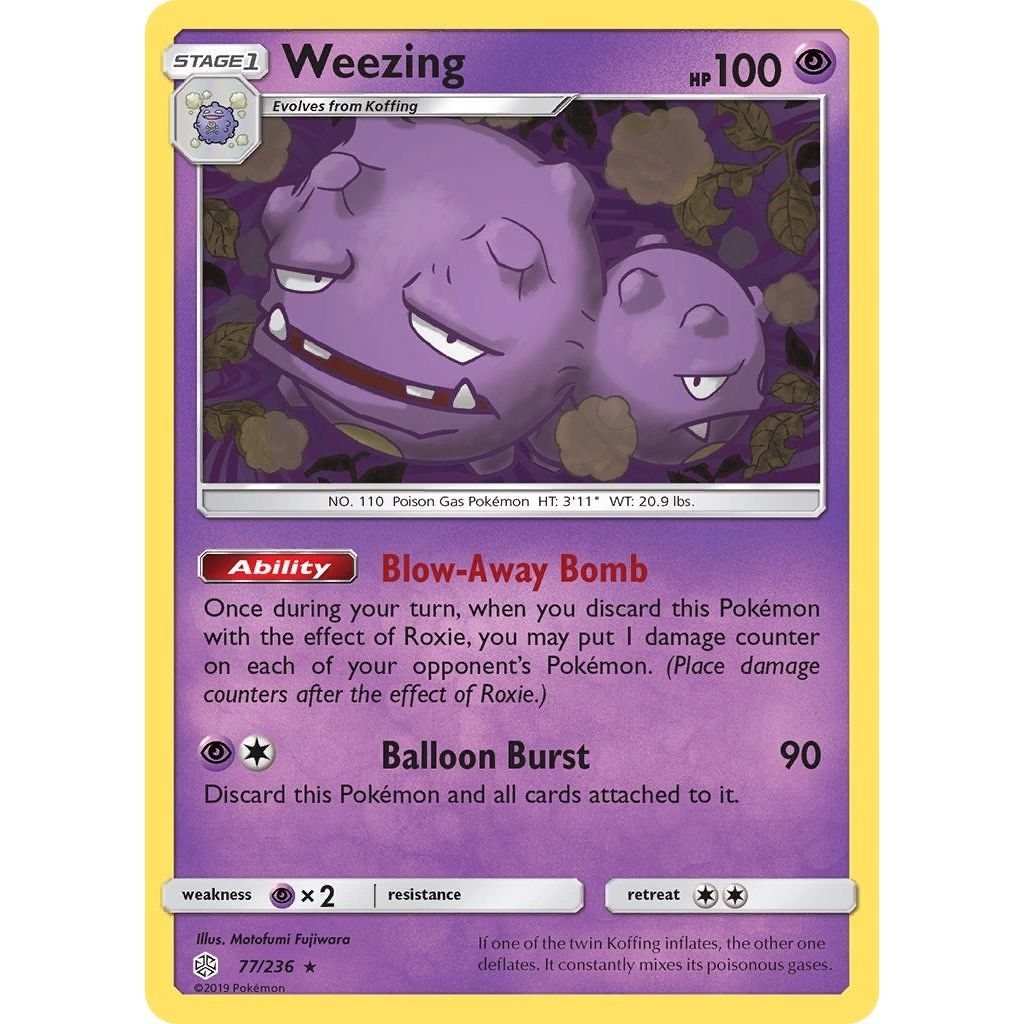 Weezing (77/236) (SM12)
