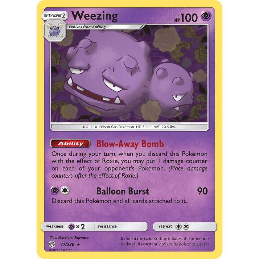 Weezing (77/236) (SM12)