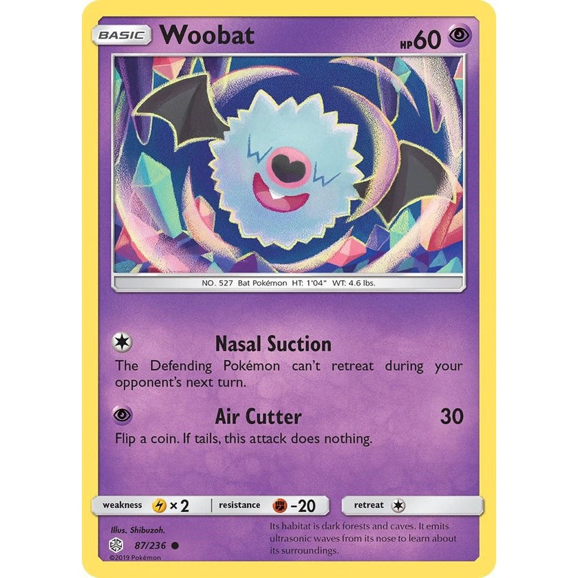 Woobat (87/236) (SM12)