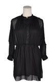 UNBRANDED Women Shirt Dresses Regular fit in Black - 4