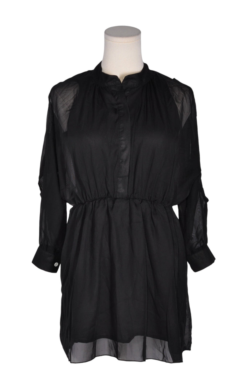 UNBRANDED Women Shirt Dresses Regular fit in Black - 4