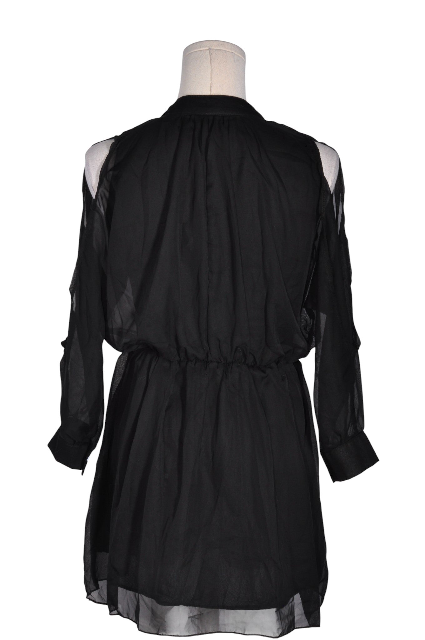 UNBRANDED Women Shirt Dresses Regular fit in Black - 4