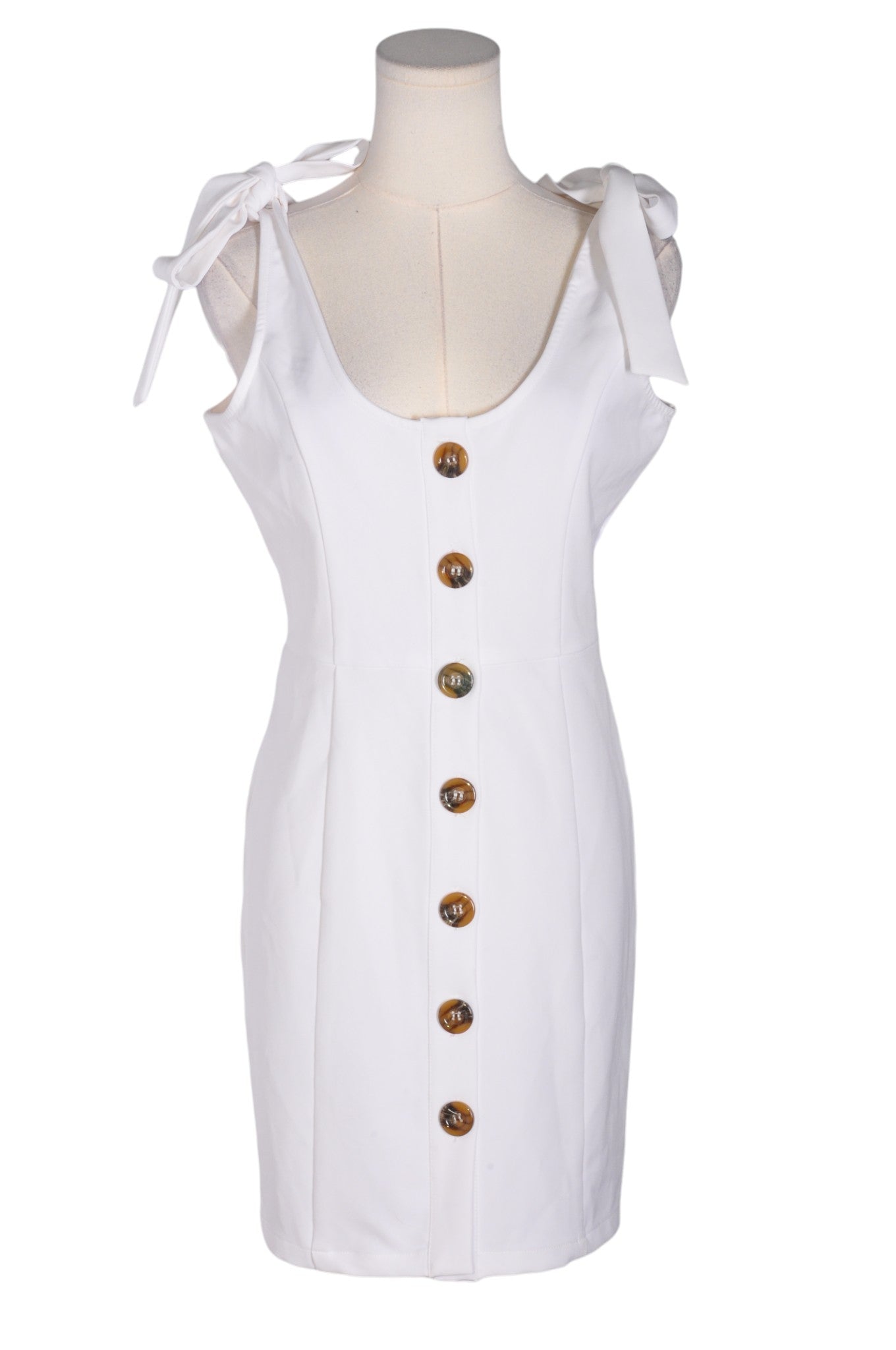 REVAMPED Women Sheath Dresses Regular fit in White - S