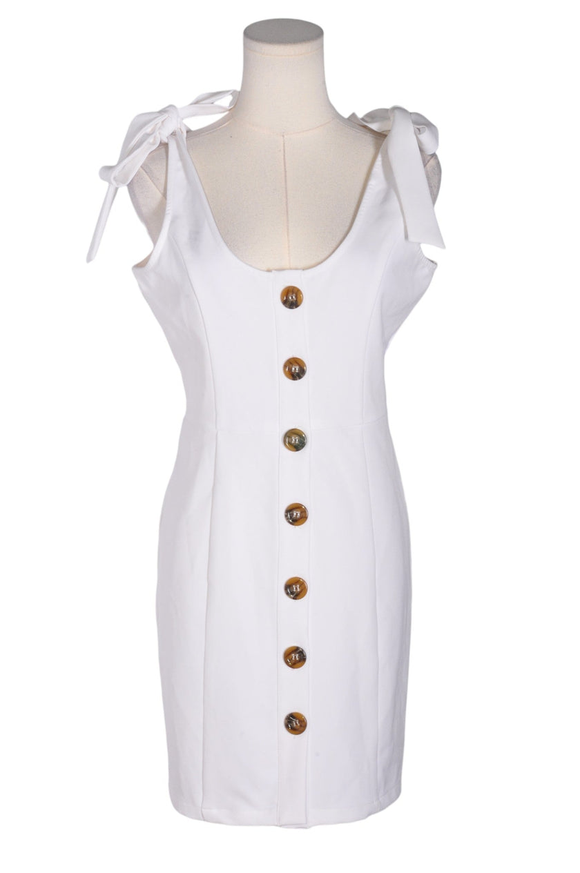 REVAMPED Women Sheath Dresses Regular fit in White - S