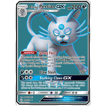 Alolan Persian GX (Full Art) (219/236) (SM12)