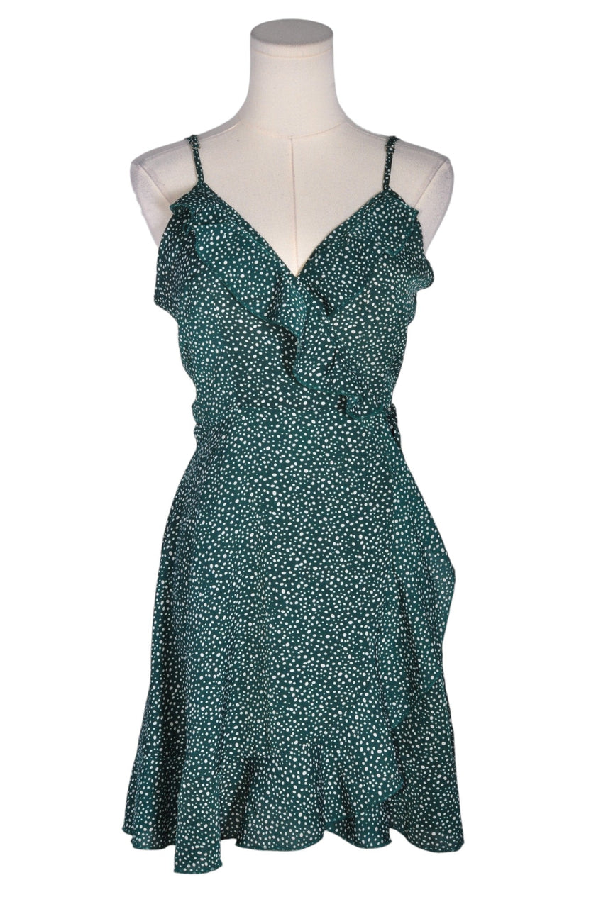 SHEIN Women Fit & Flare Dresses Regular fit in Green - XS