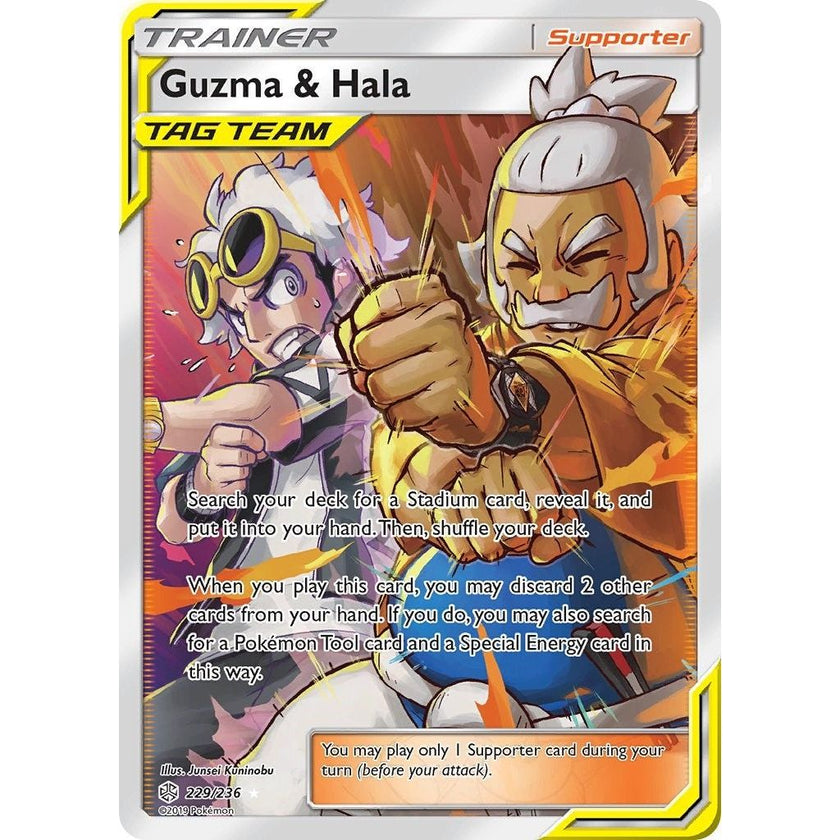 Guzma & Hala (Full Art) (229/236) (SM12)