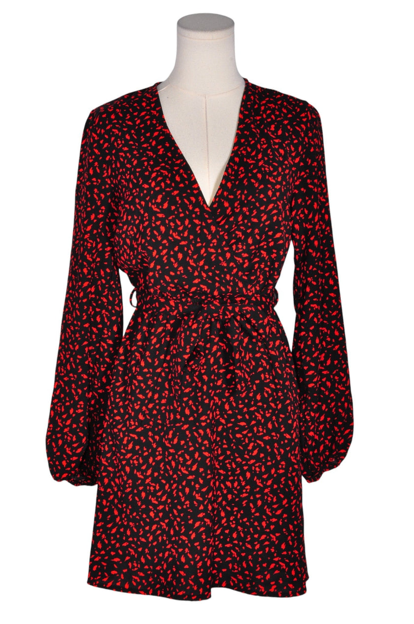 DYNAMITE Women Wrap Dresses Regular fit in Red - XS