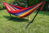 Deluxe Brazilian Double Hammock with Universal Stand