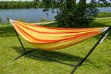 Deluxe Brazilian Double Hammock with Universal Stand