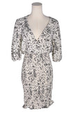 REVAMPED Women Fit & Flare Dresses Regular fit in White - S