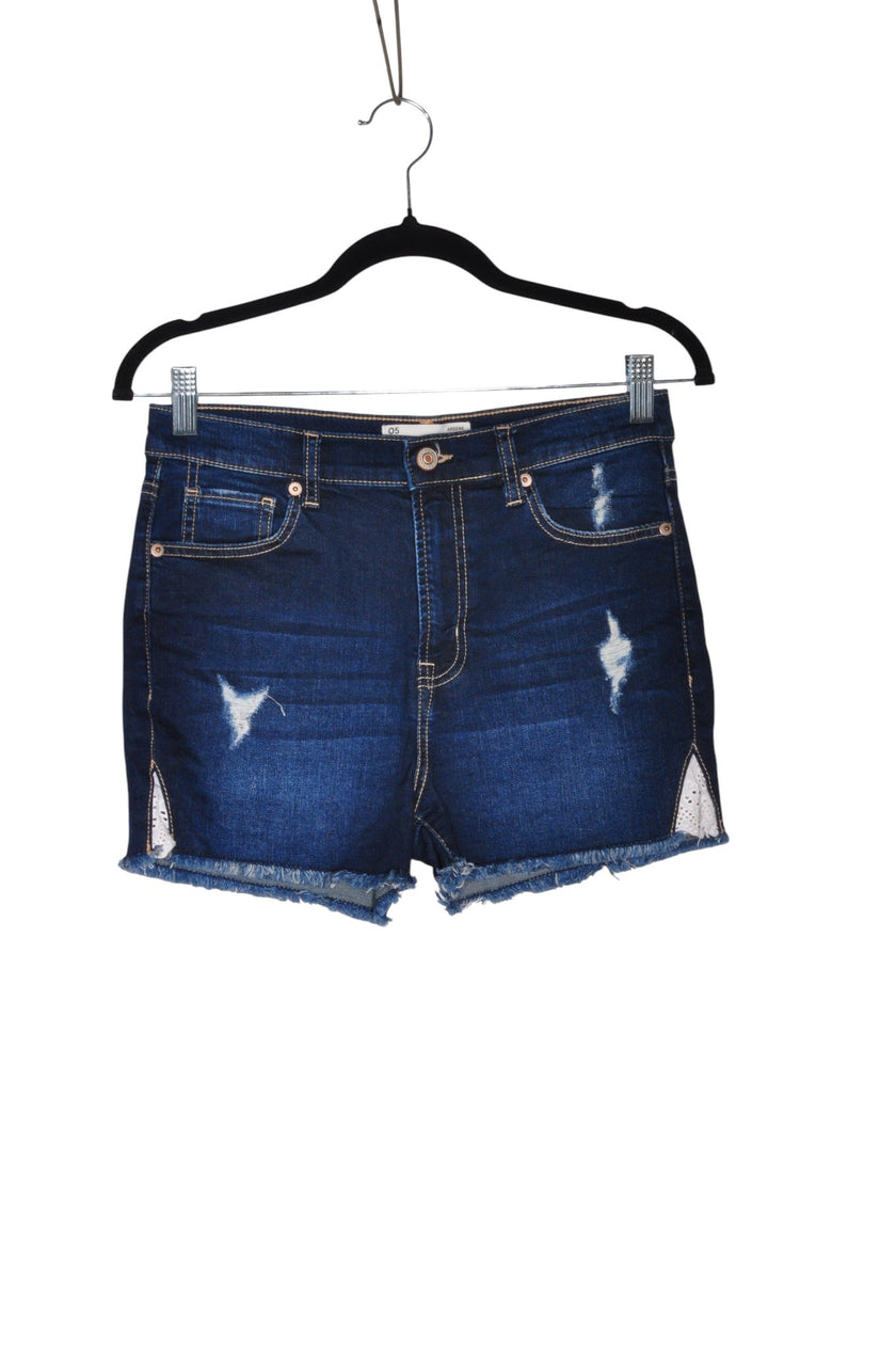 ARDENE Women Denim Shorts Regular fit in Blue - 5