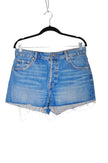 ZARA Women Denim Shorts Regular fit in Blue - 4