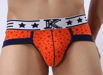 Breathable Cotton Brief Thong underwear panties Men