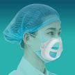 Three-dimensional disposable protective 3D mask stereo bracket