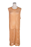 SHEIN Women Maxi Dresses Regular fit in Orange - L