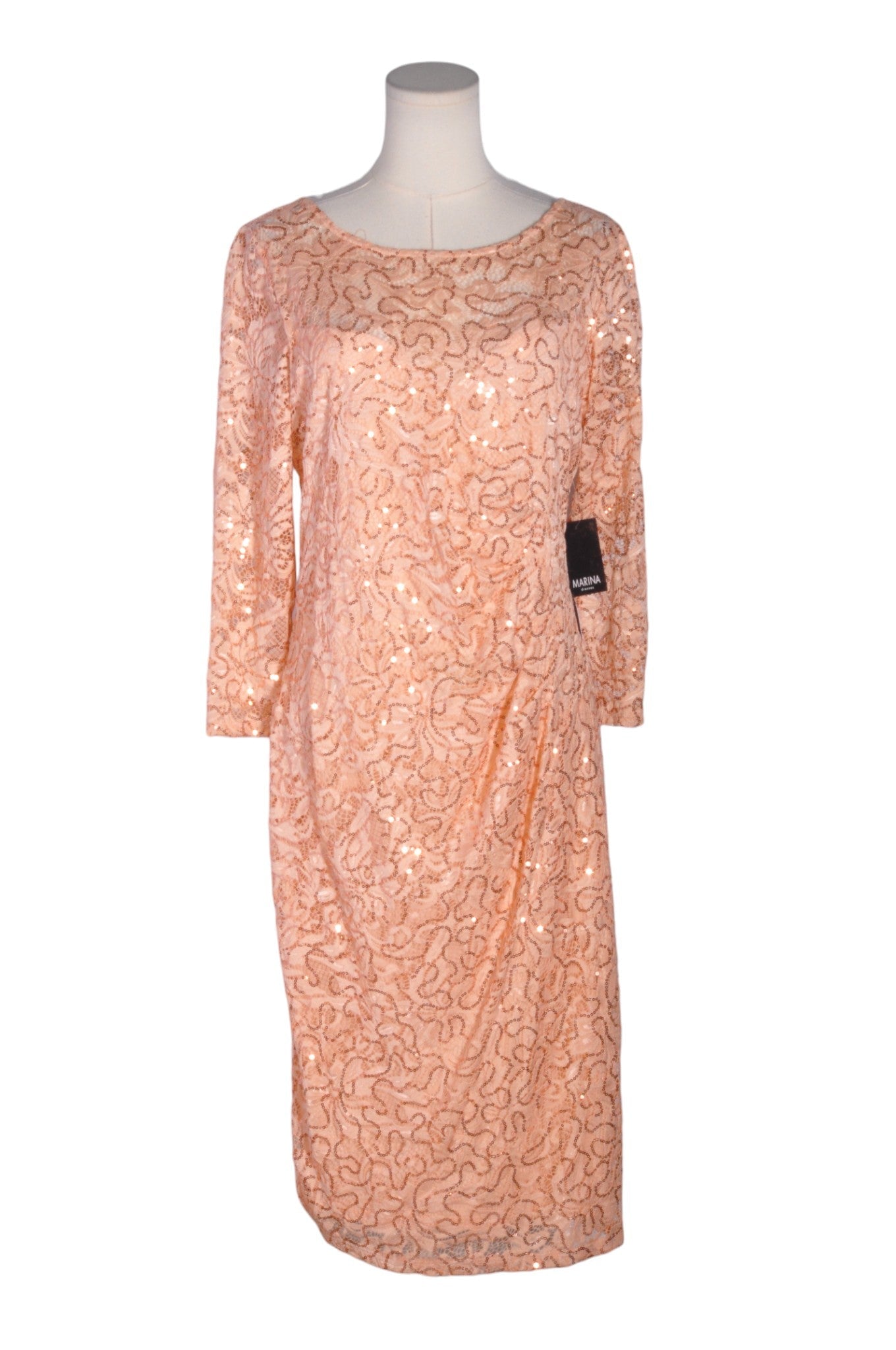 MARINA Women Maxi Dresses Regular fit in Pink - 12
