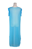 SHEIN Women Maxi Dresses Regular fit in Blue - XL