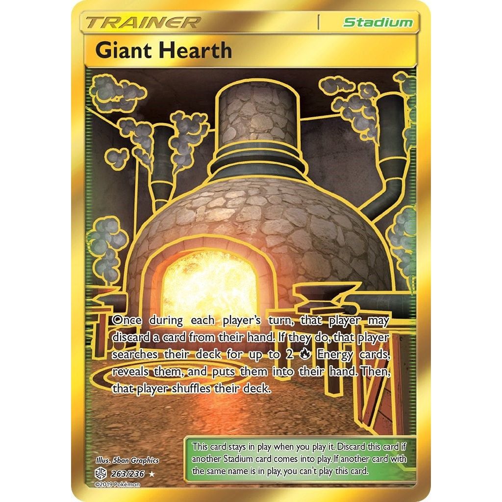 Giant Hearth (Secret) (263/236) (SM12)