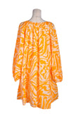 H&M Women Drop Waist Dresses Regular fit in Orange - L