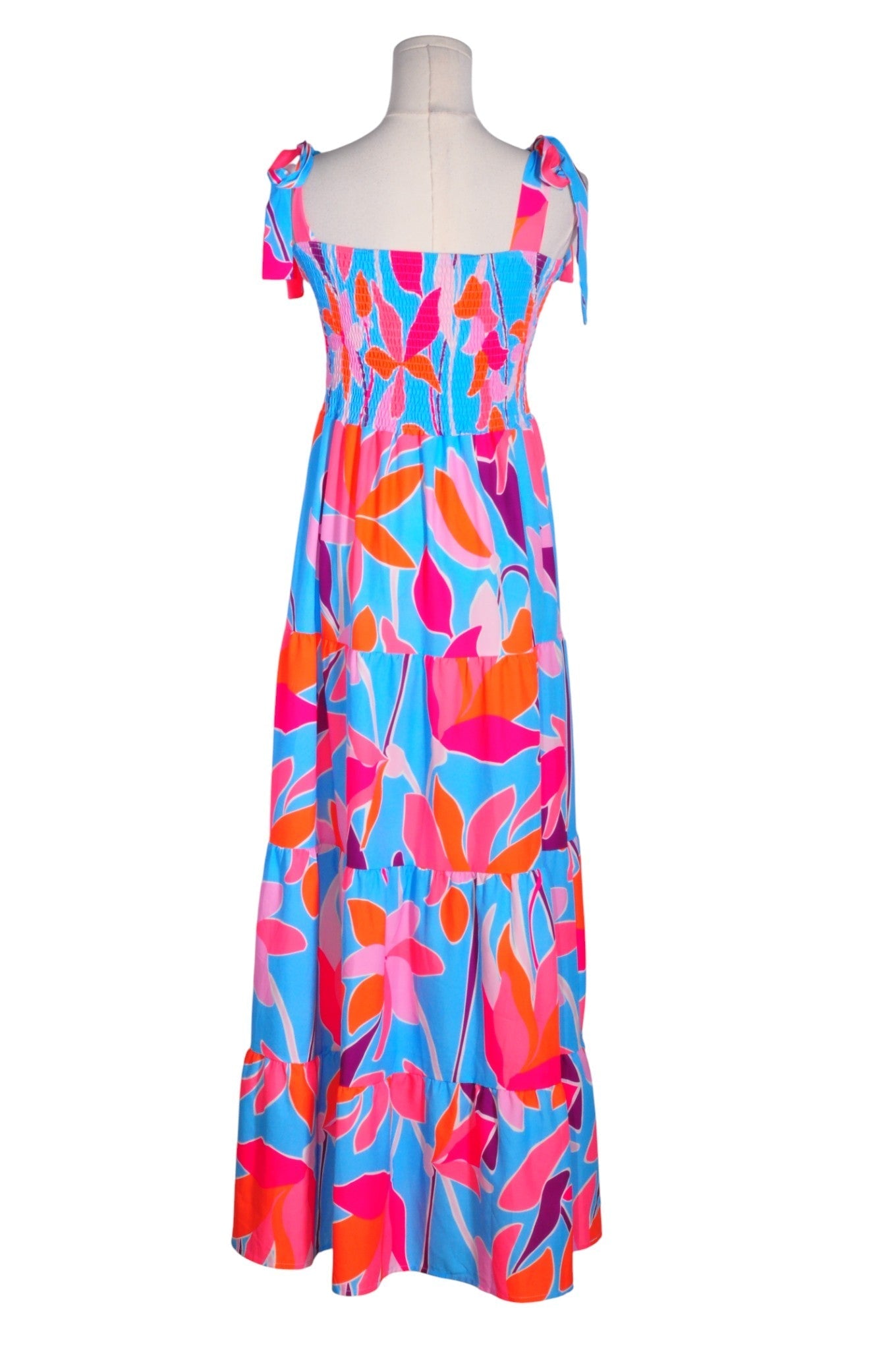 UNBRANDED Women Maxi Dresses Regular fit in Blue - XL