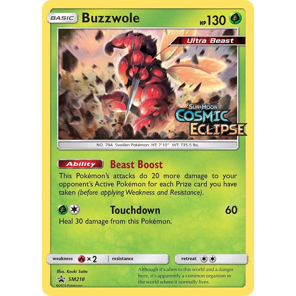 Buzzwole - SM218 (Prerelease) (SM218) (SMP)