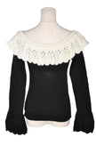 CIDER Women Knit Tops Regular fit in Black - 1XL