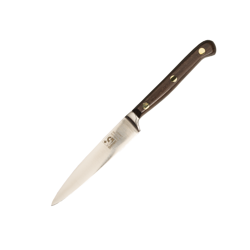 Grohmann Forged 4-Inch Paring Knife with Rosewood Handle