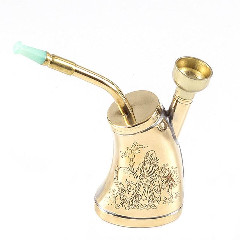Hookah Can Be Held In Hand With Dual-use Pure Copper