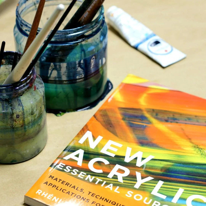 New Acrylics Essential Sourcebook by Rheni Tauchid