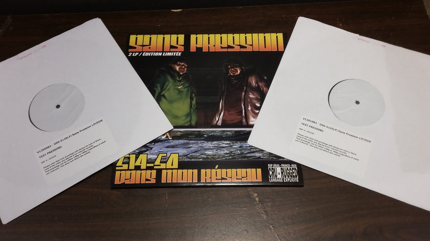 Sans Pression ‎/ 514-50 Dans Mon Réseau - LP (TEST PRESSING)