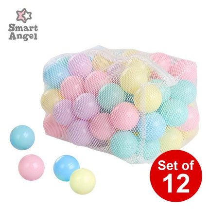 [ ケース販売 ]  SmartAngel  パステルカラーボール 80個入り×12個入 [西松屋]【日本出荷】