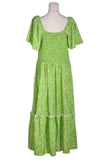UNIQUE VINTAGE Women Maxi Dresses Regular fit in Green - 2XL