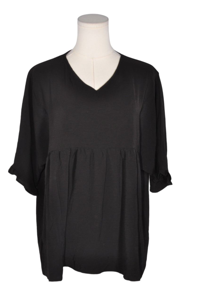 UNBRANDED Women Blouses Regular fit in Black - L
