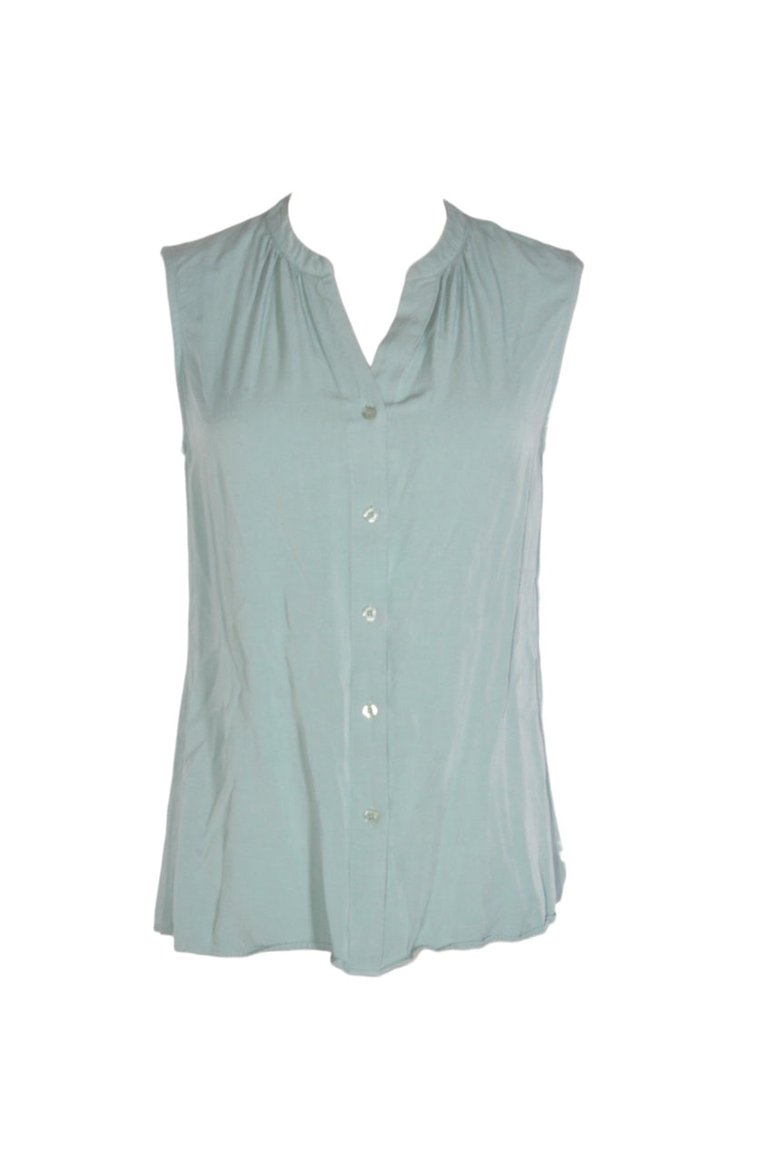 COUNTRY TO COAST Women Button Down Tops Regular fit in Green - 6