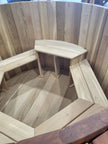 Fluid Float Colonial Cedar Hot Tub