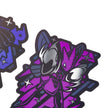 Pokemon Center 2022 COOL x METAL 2 pc Sticker Sheet Lucario & Scizor (Pokémon Center Japan)