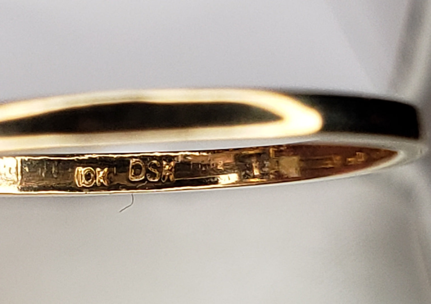 Yellow Gold & Natural Sapphire Ring with Diamonds - 10KT