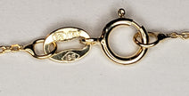 Natural Garnet Heart Pendant Necklace - 10KT Gold