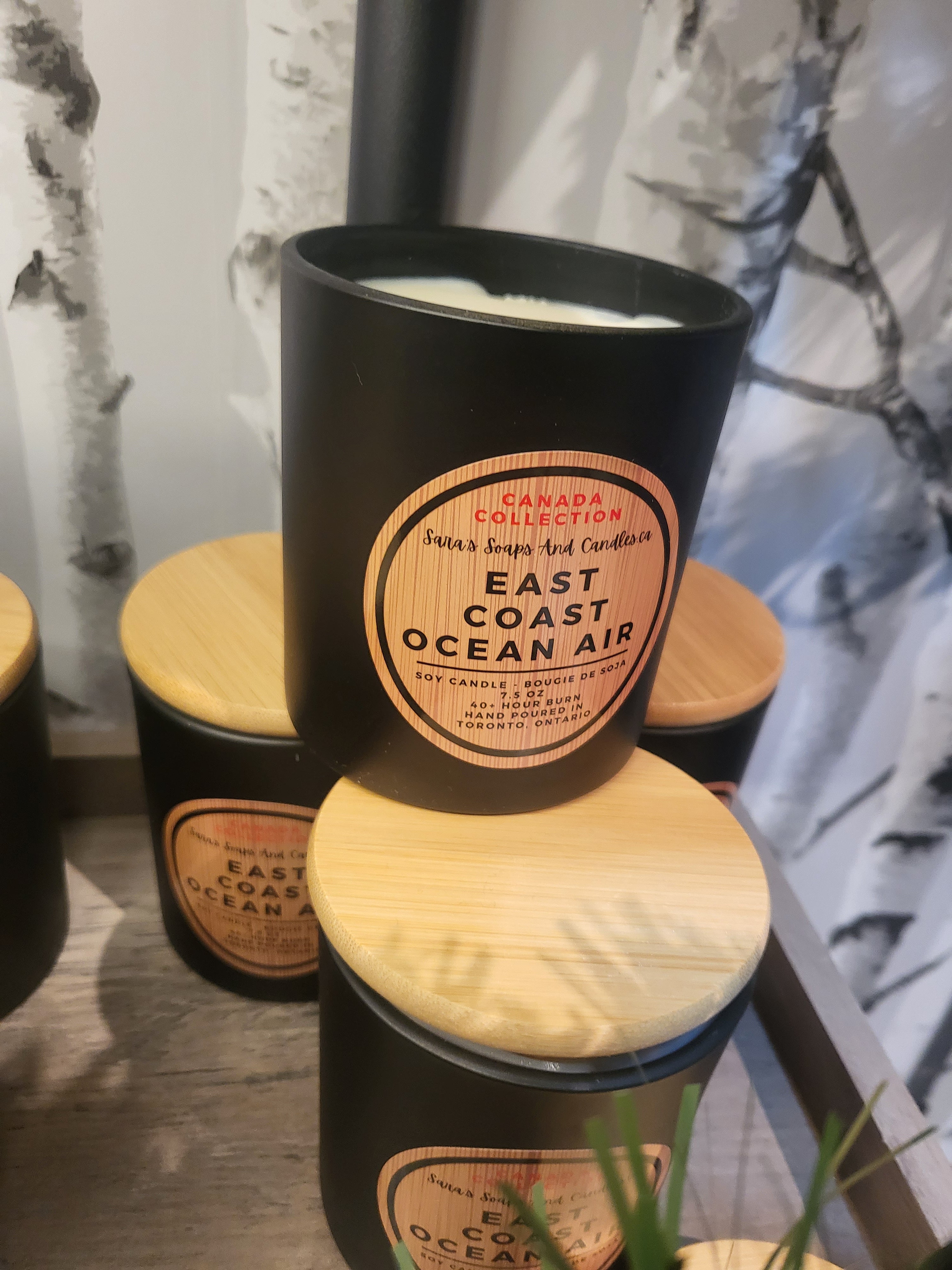 East coast ocean air wood wick