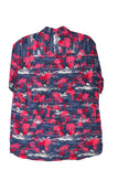 ATLAS Men Button Down Tops Regular fit in Blue - L
