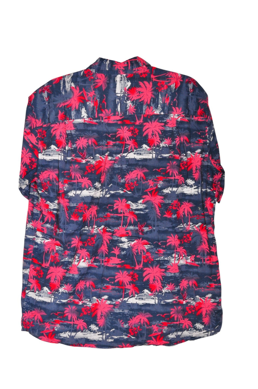 ATLAS Men Button Down Tops Regular fit in Blue - L