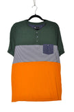 SIMONS Men T-Shirts Regular fit in Green - L